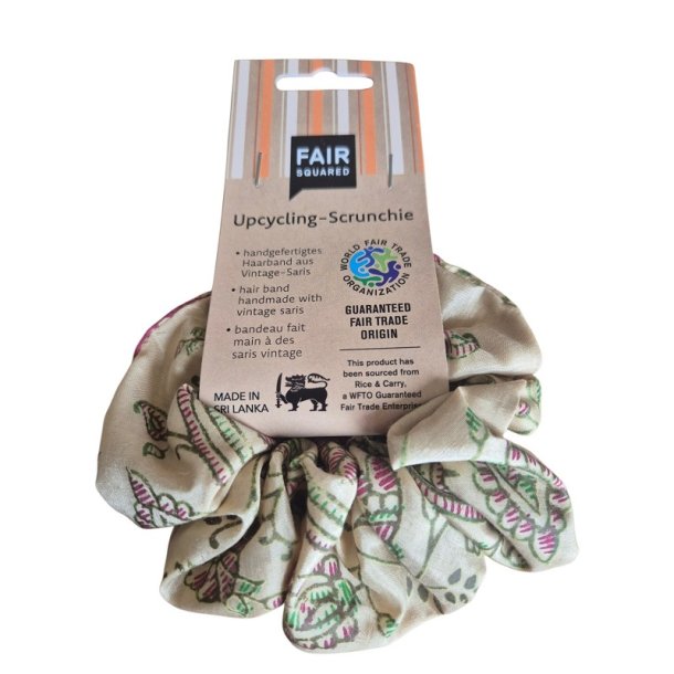 Fair Squared - Upcycling-scrunchie 