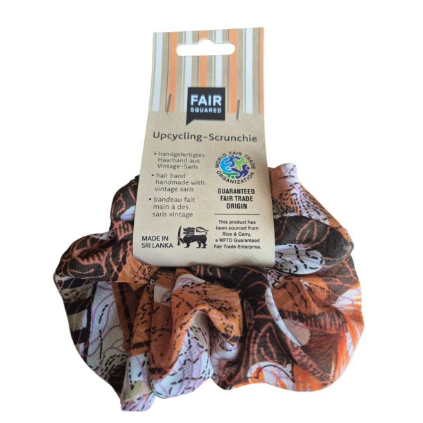 Fair Squared - Upcycling-scrunchie 