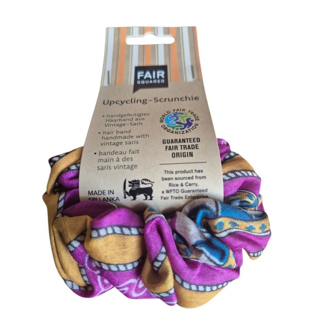 Fair Squared - Upcycling-scrunchie 