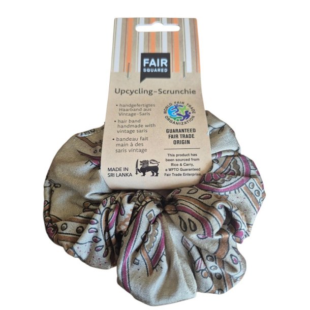 Fair Squared - Upcycling-scrunchie 
