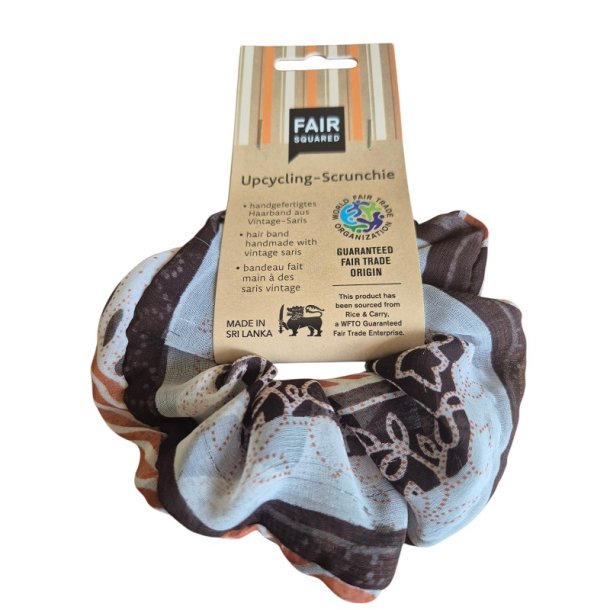 Fair Squared - Upcycling-scrunchie 