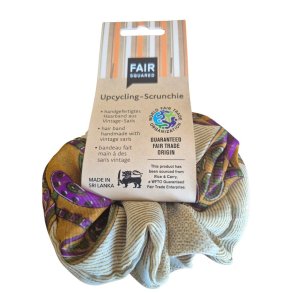 Fair Squared - Upcycling-scrunchie 