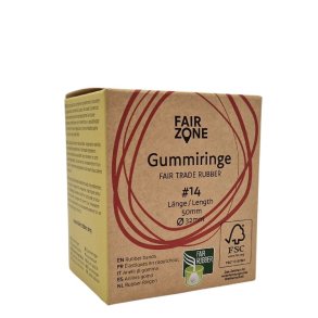 FAIR ZONE - Natur Gummib�nd 32mm - 220 stk. 