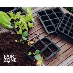 FAIR ZONE - Genanvendelig Sbakke - 3x1 rum