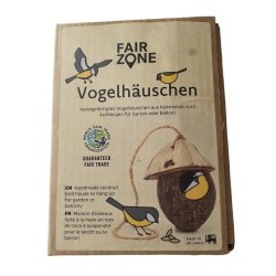 FAIR ZONE - Upcycling Fuglehus af kokosnd til ophng