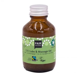 FAIR SQUARED - CBD Massage & Glidegel 100ml. 