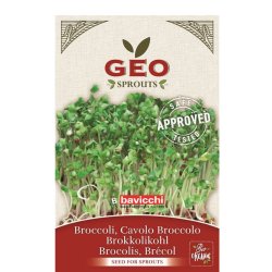 GEO GREENS - biologische broccolizaden om te kiemen 13g