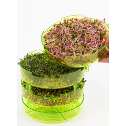 GEO GREENS - 4-laags kiemtoren voor zaden