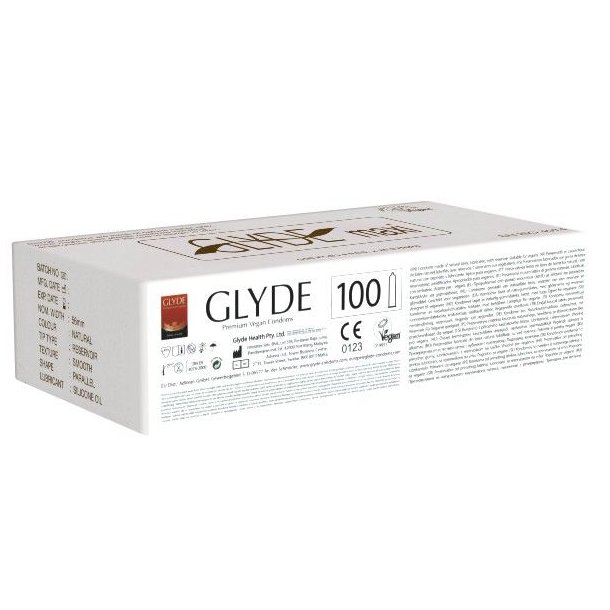 GLYDE - Kondoms Maxi 100 stk