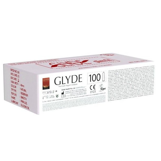 GLYDE - Kondomer Slimfit 100 stk