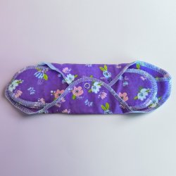 GladRags - wiederverwendbaren Damenbinden Plus � Lila mit Blumen