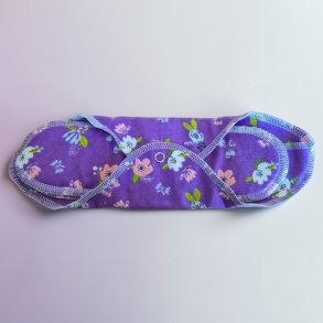 GladRags - wiederverwendbaren Damenbinden Plus � Lila mit Blumen