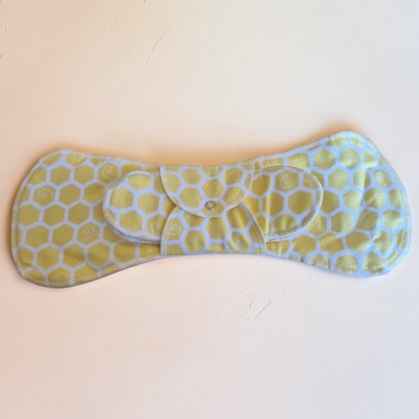 GladRags - wiederverwendbare Damenbinde f�r die Nacht - gelb