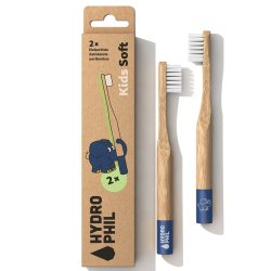 HYDROPHIL - 2-pack Tandborster i bambu f�r barn - Elefant