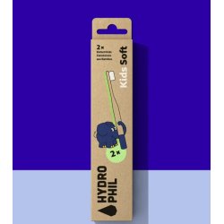 HYDROPHIL - 2-pack Tandborster i bambu f�r barn - Elefant