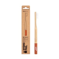 HYDROPHIL - Bamboo Toothbrush - Medium Red