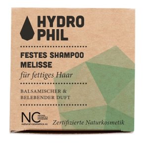 HYDROPHIL - Ekologisk schampobar fr fet hr - Melisse