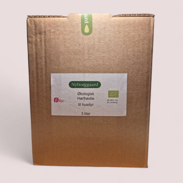 Nyborggaard - Organic flaxseed oil for pets - 3 liters