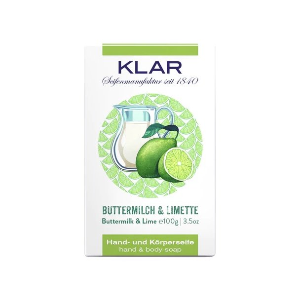 KLAR - Hnd- og Kropssbe - Buttermilk &amp; Lime