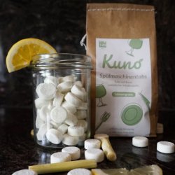 Kuno - Dishwashing tablets with lemongrass 120 pcs