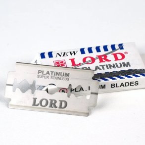 RESTPARTI - LORD - barberblade 5 stk. - Platinum 