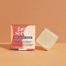 Lamazuna - Facial scrub soap bar for all skin types