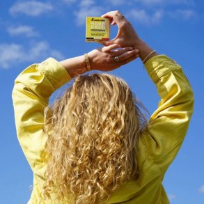 Lamazuna - Organic shampoo bar for blonde and dry hair - Sunny touch