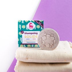 Lamazuna - Shampoobar til sensitiv hovedbund med pon powder &amp; Chaulmoogra oil