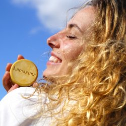 Lamazuna - Bio-Shampoo-Bar f�r blondes und trockenes Haar - Sunny touch
