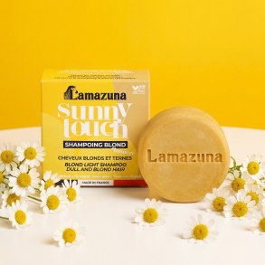 Lamazuna - Bio-Shampoo-Bar f�r blondes und trockenes Haar - Sunny touch