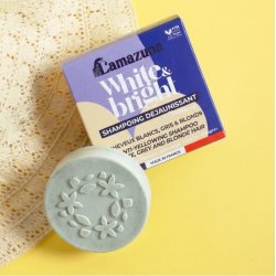 Lamazuna - Anti-yellowing Shampoo til hvidt, gr�t og blondt h�r