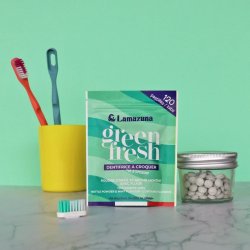 Lamazuna - Tandkr�mtabletter - N�sselpulver &amp; Mintsmak