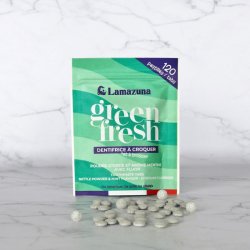 Lamazuna - Tandkr�mtabletter - N�sselpulver &amp; Mintsmak