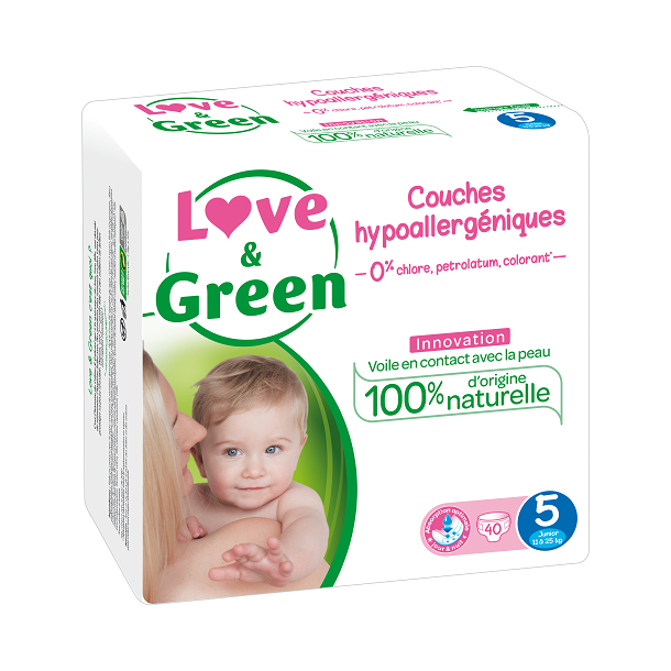 Love &amp; Green diapers 11-25 kg