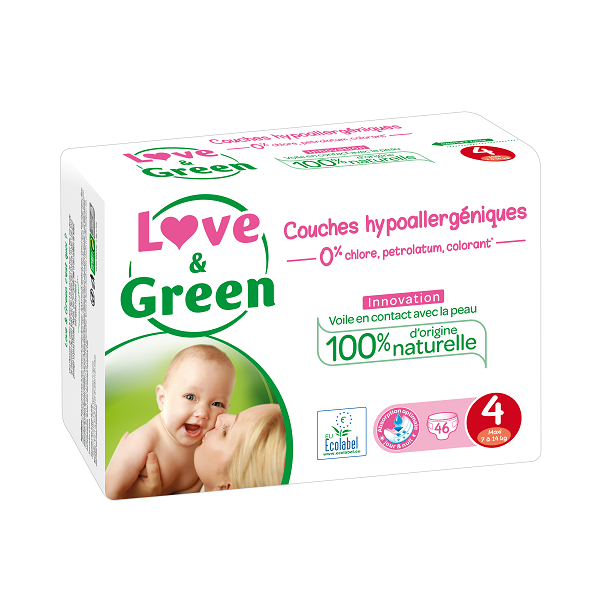 Love &amp; Green - Diapers  7 - 14 kg