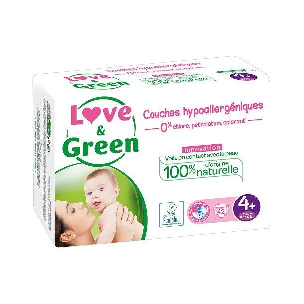 Love &amp; Green - Diapers 9 - 20 kg