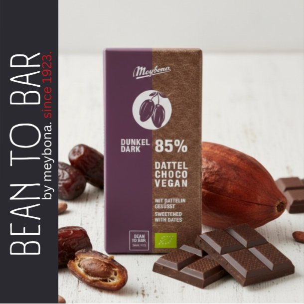 Meybona - Biologische dadelchocolade - 85% cacao
