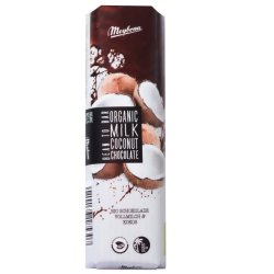 Meybona - Organic milk chocolate with coconut flakes