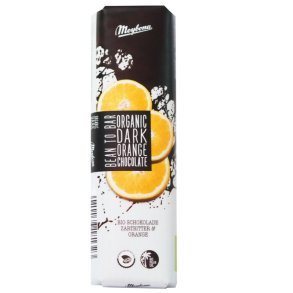 Meybona - Organic dark chocolate with orange granules