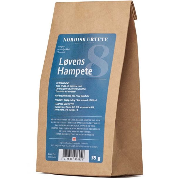 NORDIC HERBAL TEA - N8 -  THE LION'S HEMP TEA
