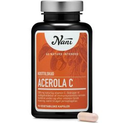 Nani - Acerola C 90 vegetabilske kapsler