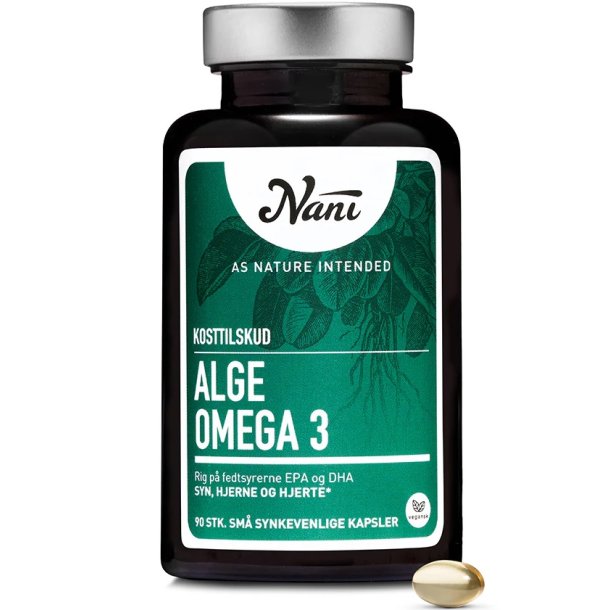 Nani - Algen-Omega-3 - 90 Kapseln