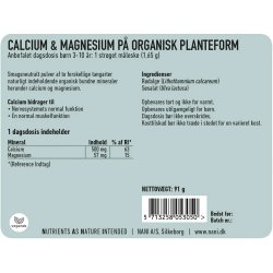 Nani - Kalcium+Magnesium i v�xtform pulver f�r barn