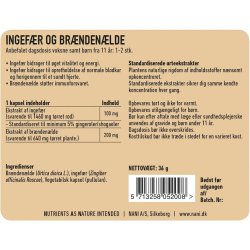 Nani - Ingwer 90 pflanzliche Kapseln