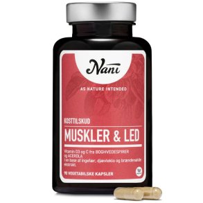 Nani - Muskler och leder - 90 vegetabiliska kapslar
