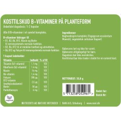 Nani - Multi-B-Komplex - 60 vegetarische Kapseln