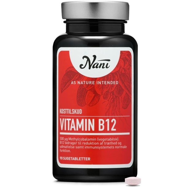 Nani - Vitamin B12 - 90 vegetarische Lutschtabletten