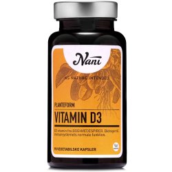 Nani - Vitamin D3 - 90 vegetariska kapslar