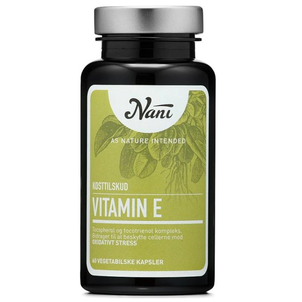 Nani - Vitamin E 60 vegetable capsules