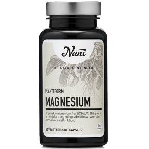 Nani - Magnesium - 60 vegetarische Kapseln